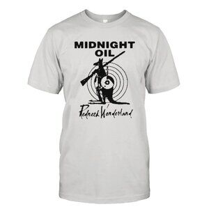 Midnight Oil Redneck Wonderland Vintage Rock Band Shirt 05